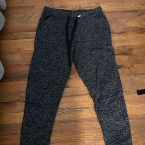 grey sweatpants